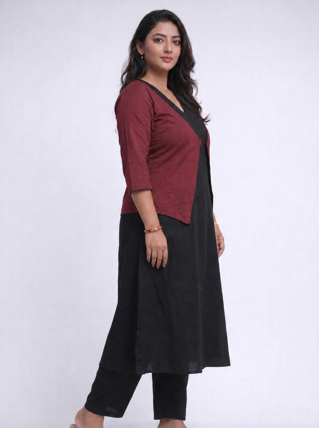 Cotton 3 piece Co-ord set. - Image 2