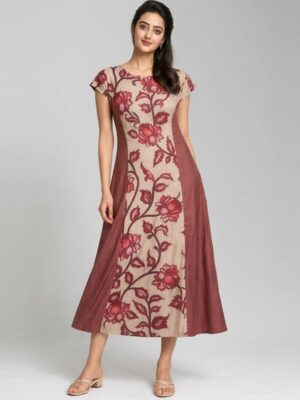Pen Kalamkari dress